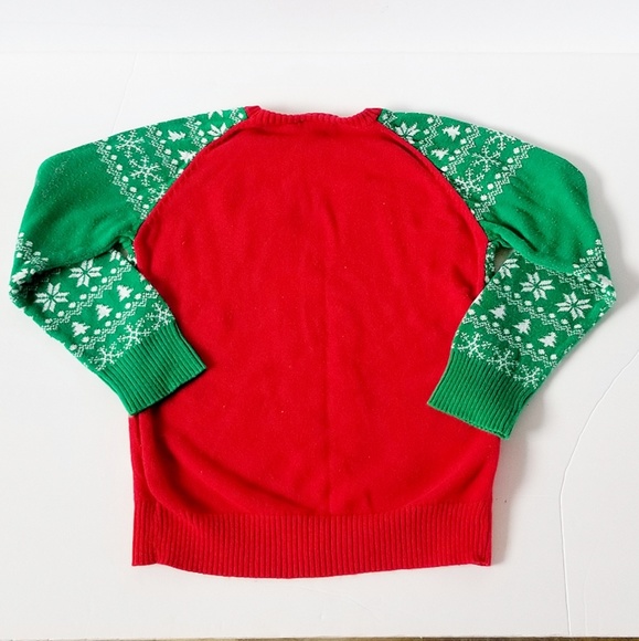 Christmas Holiday Sweater sz 4T "Oh Snap!" - Picture 4 of 5